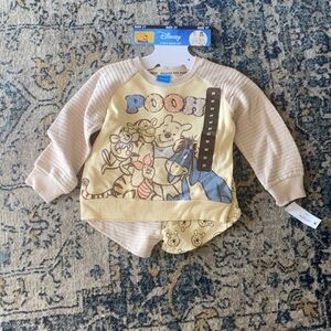 Disney Pooh and Friends Kids Set in Cream and Tan